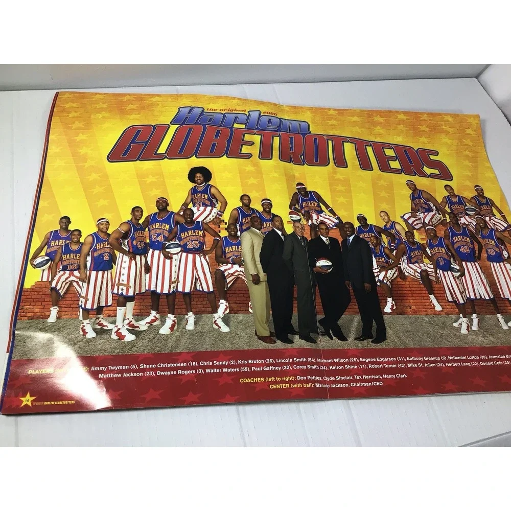 Harlem Globetrotters 2006 World Tour Program Unstoppable